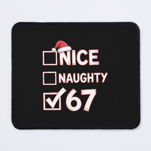 Item preview, Womens Nice Naughty 67 Boys Christmas List Teens Boys Kids Xmas 6 7 designed and sold by grumpzara.