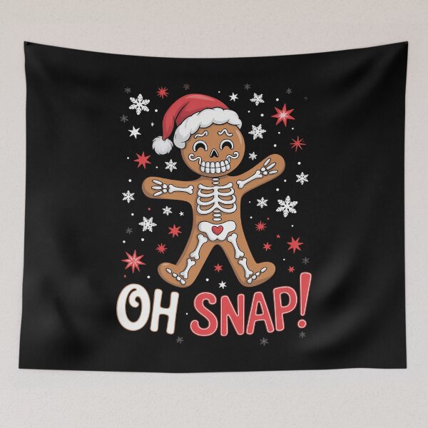 Item preview, Gingerbread Skeleton Cookie Christmas designed and sold by LunaCrazeArt.