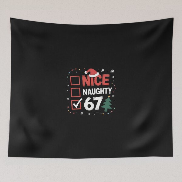 Item preview, Nice Naughty 67 Boys Christmas List Teens Boys Kids Xmas 6 7 designed and sold by grumpzara.