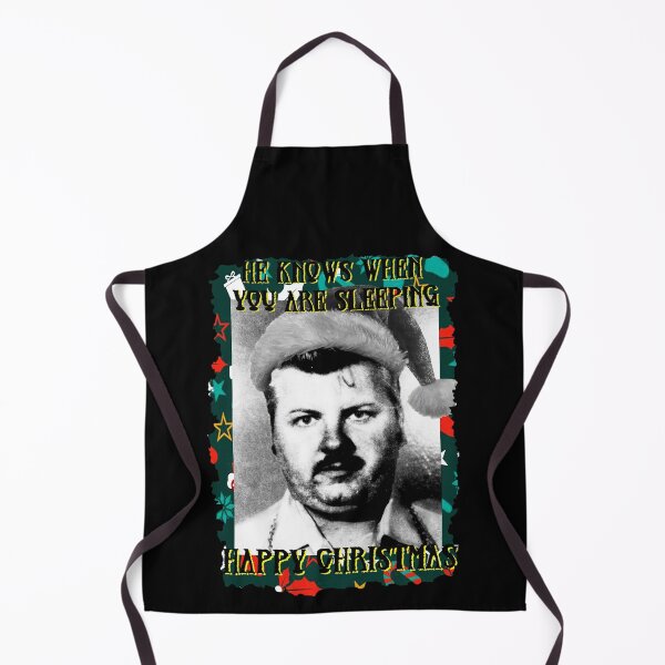 Item preview, Alternative Serial Killer Christmas Design for True Crime Fans card, t-shirt, art designed and sold by blackdoggdesign.