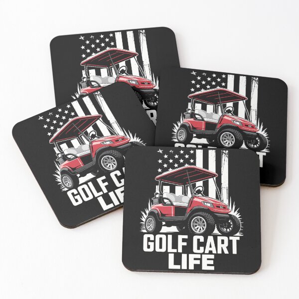 Item preview, Golf Cart Funny USA Flag designed and sold by LunaCrazeArt.