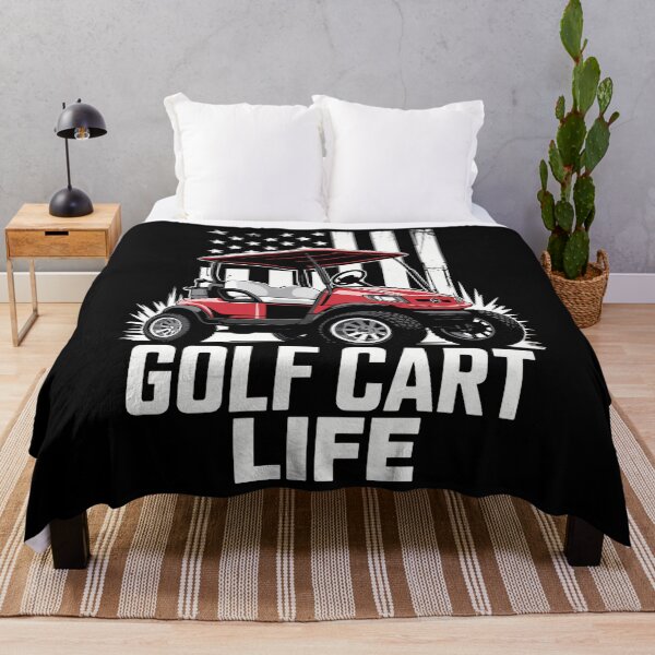 Item preview, Golf Cart Funny USA Flag designed and sold by LunaCrazeArt.
