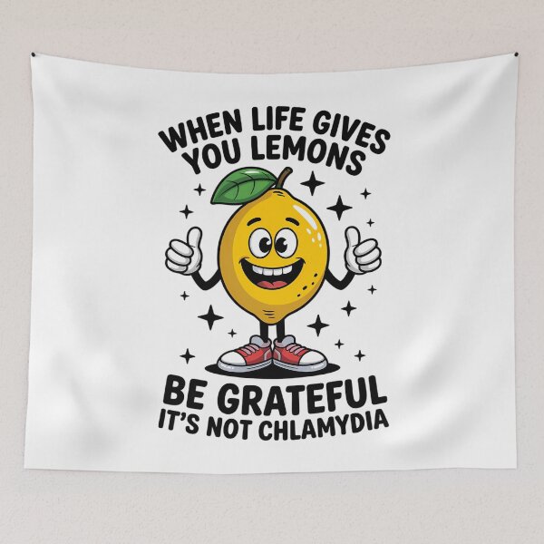 Item preview, Grateful Chlamydia Funny Sayings Positive designed and sold by LunaCrazeArt.