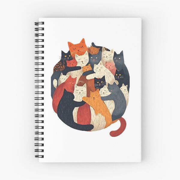 Item preview, Hugging cats cute designed and sold by Mood Wavers.