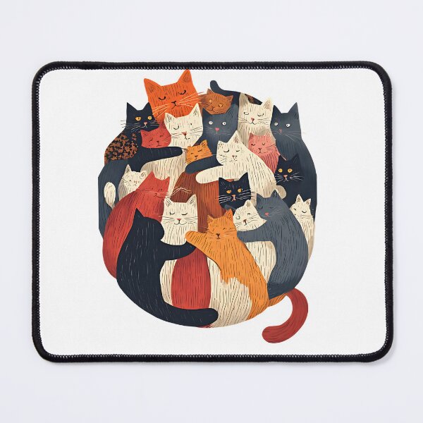 Item preview, Hugging cats cute designed and sold by Mood Wavers.