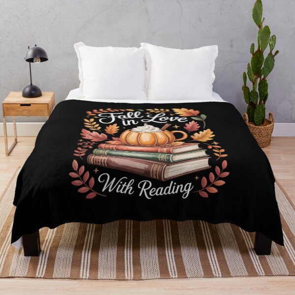 Item preview, Fall in Love with Reading Autumn Librarian Cute Book Lover designed and sold by VENOM0RIOT.