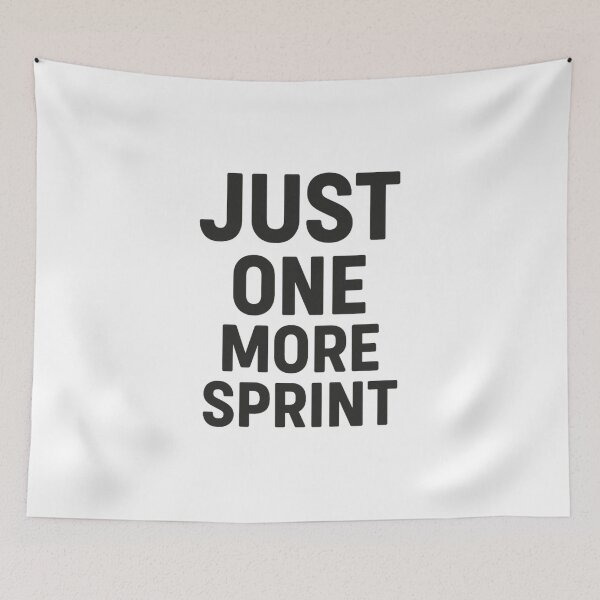 Item preview, One More Sprint designed and sold by Jackson-Will.