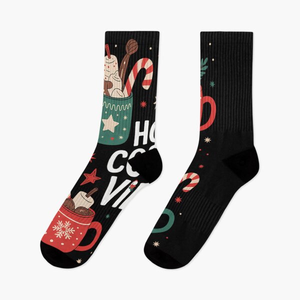Item preview, Hot Cocoa Vibes Cute Hot Chocolate Christmas designed and sold by LunaCrazeArt.