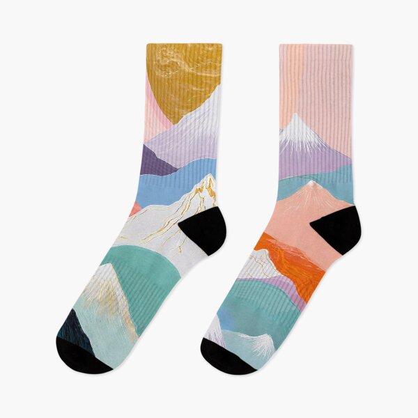 Item preview, Golden Sunset Over Pastel Peaks designed and sold by Lizetteh.