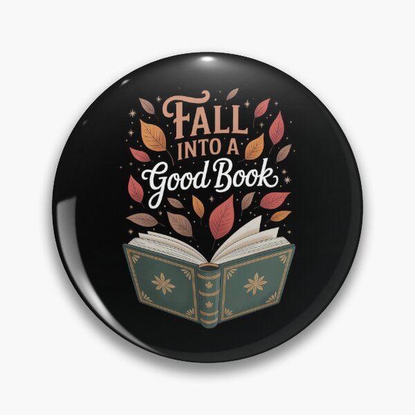 Item preview, FALL INTO A GOOD BOOK Reader Autumn Reading Books designed and sold by VENOM0RIOT.