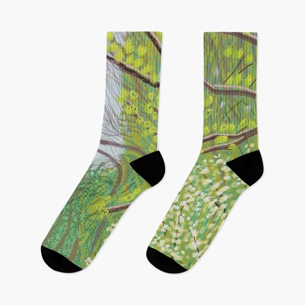 Item preview, The Arrival Of Spring In Woldgate East Yorkshire 14th April 2011 By David Hockney designed and sold by ALIONAMER.