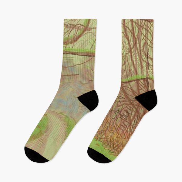 Item preview, The Arrival Of Spring In Woldgate East Yorkshire 14th March 2011 By David Hockney designed and sold by ALIONAMER.