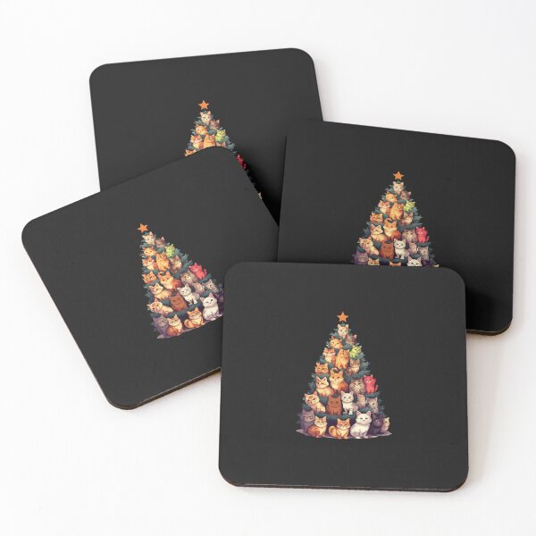 Item preview, Christmas Tree Made Of Cats And Dog Cute Holiday Design  designed and sold by cawtoon.
