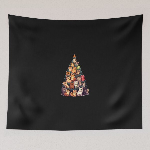 Item preview, Christmas Tree Made Of Cats And Dog Cute Holiday Design  designed and sold by cawtoon.