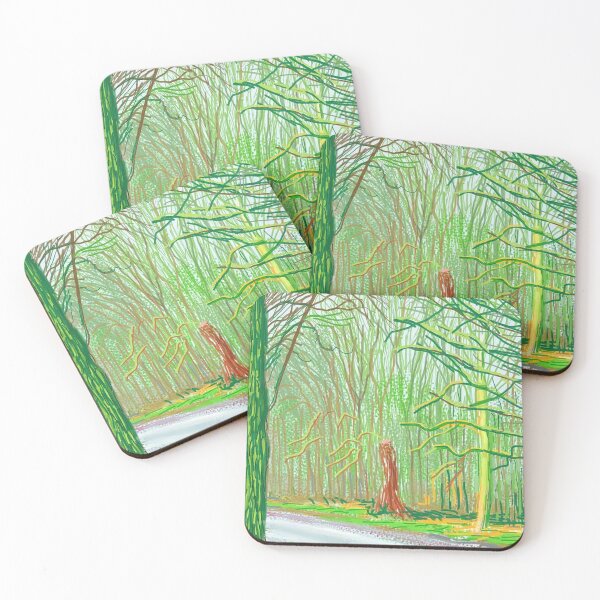Item preview, The Arrival Of Spring In Woldgate East Yorkshire 18th January 2011 By David Hockney designed and sold by ALIONAMER.