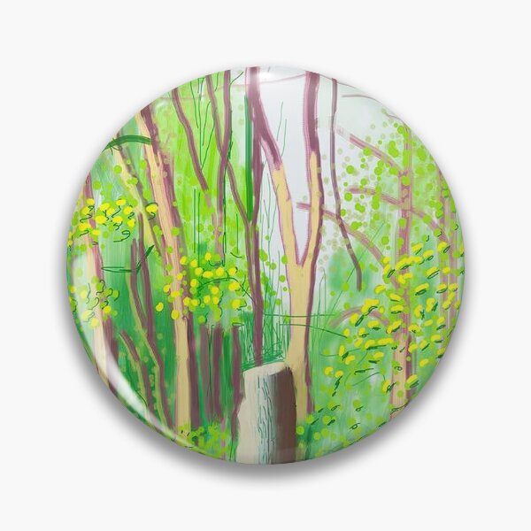 Item preview, The Arrival Of Spring In Woldgate East Yorkshire 19th April 2011 By David Hockney designed and sold by ALIONAMER.