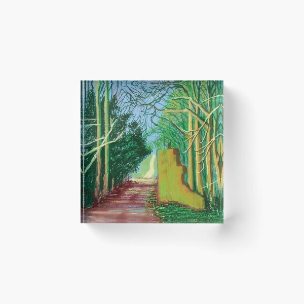 Item preview, The Arrival Of Spring In Woldgate East Yorkshire 19th March 2011 By David Hockney designed and sold by ALIONAMER.
