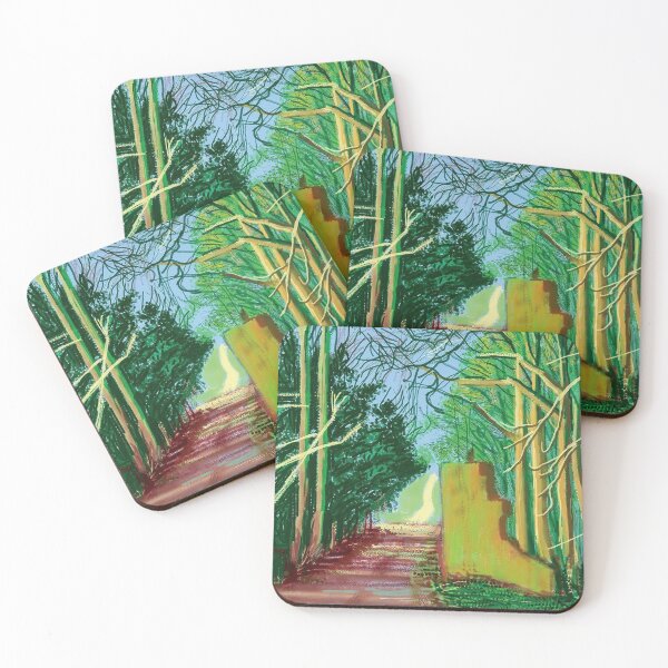 Item preview, The Arrival Of Spring In Woldgate East Yorkshire 19th March 2011 By David Hockney designed and sold by ALIONAMER.