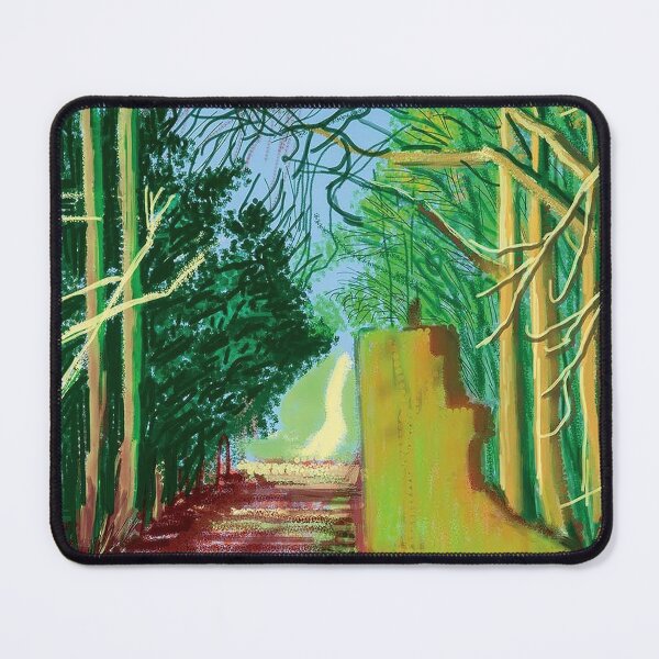 Item preview, The Arrival Of Spring In Woldgate East Yorkshire 19th March 2011 By David Hockney designed and sold by ALIONAMER.