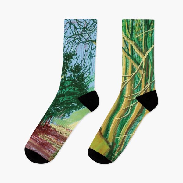 Item preview, The Arrival Of Spring In Woldgate East Yorkshire 19th March 2011 By David Hockney designed and sold by ALIONAMER.