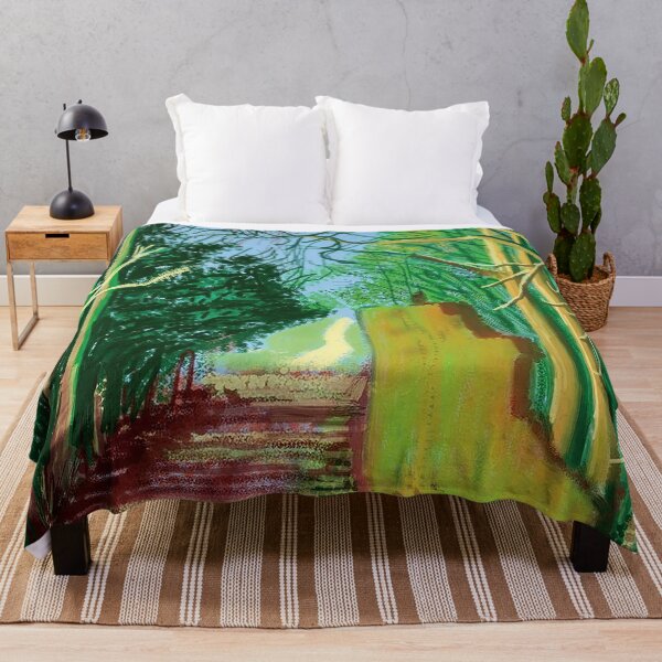 Item preview, The Arrival Of Spring In Woldgate East Yorkshire 19th March 2011 By David Hockney designed and sold by ALIONAMER.