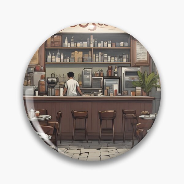 Item preview, “Boo’s Coffee – The Lonely Ghost’s Cafe” designed and sold by nighttime1990.