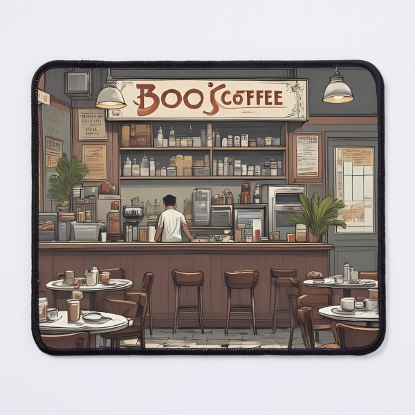 Item preview, “Boo’s Coffee – The Lonely Ghost’s Cafe” designed and sold by nighttime1990.