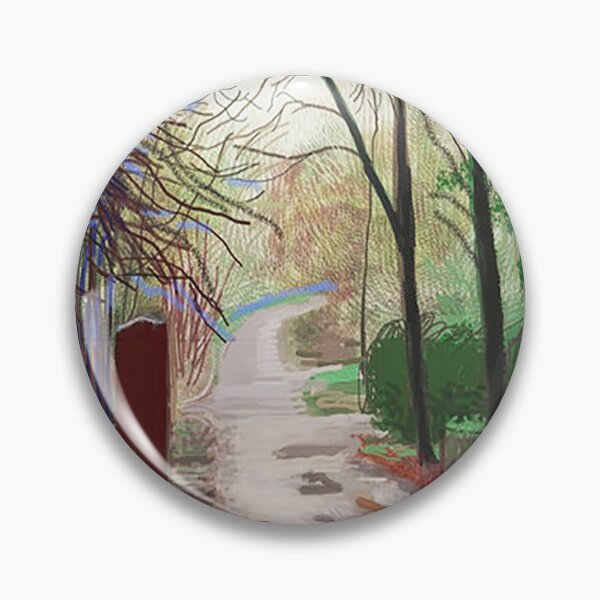 Item preview, The Arrival Of Spring In Woldgate East Yorkshire 29th December 2011 - No. 2 By David Hockney designed and sold by ALIONAMER.