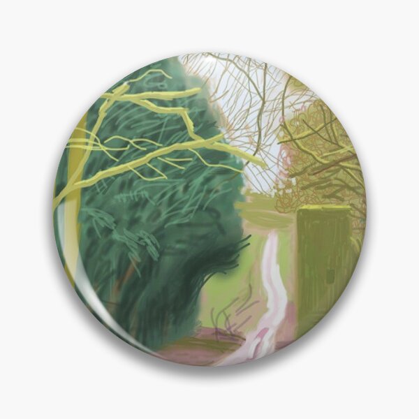 Item preview, The Arrival Of Spring In Woldgate East Yorkshire 29th January 2011 By David Hockney designed and sold by ALIONAMER.