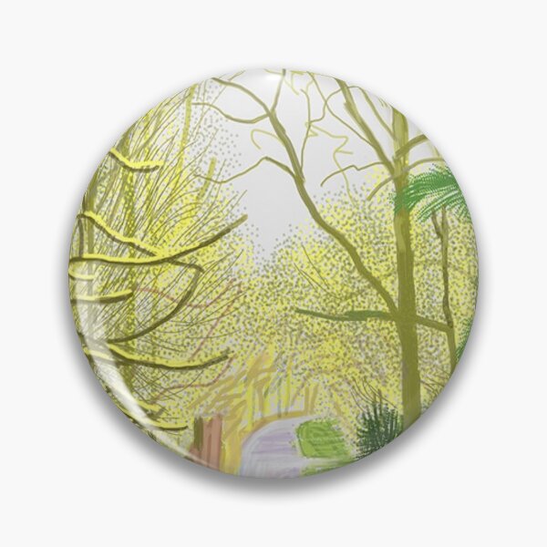 Item preview, The Arrival Of Spring In Woldgate East Yorkshire 30th March 2011 By David Hockney designed and sold by ALIONAMER.