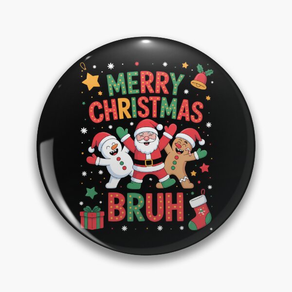 Item preview, Merry Christmas Bruh Funny Santa Dabbing designed and sold by Turbotine.