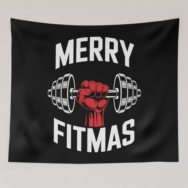 Item preview, Merry Christmas Santa Claus Fitness Gym designed and sold by Turbotine.