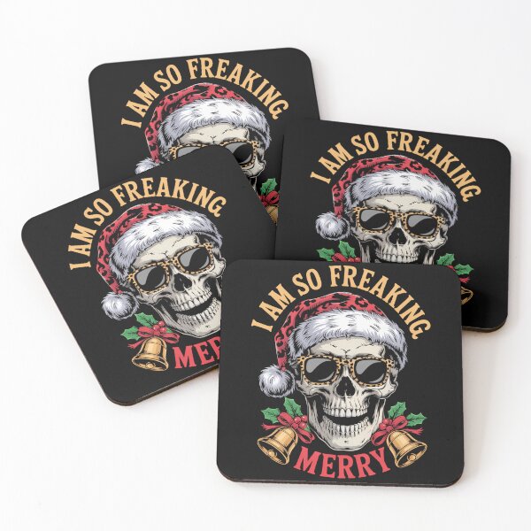 Item preview, Merry Christmas Skull Xmas designed and sold by Turbotine.