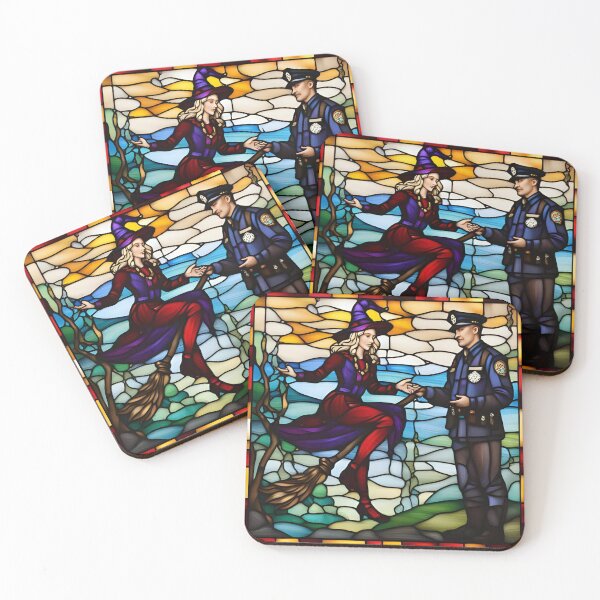 Item preview, “The Promise Between a Witch and a Policeman” designed and sold by nighttime1990.