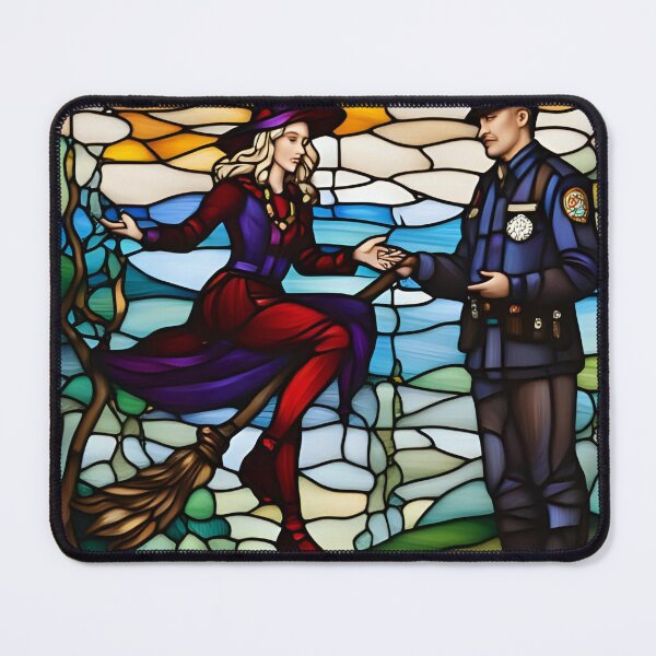 Item preview, “The Promise Between a Witch and a Policeman” designed and sold by nighttime1990.