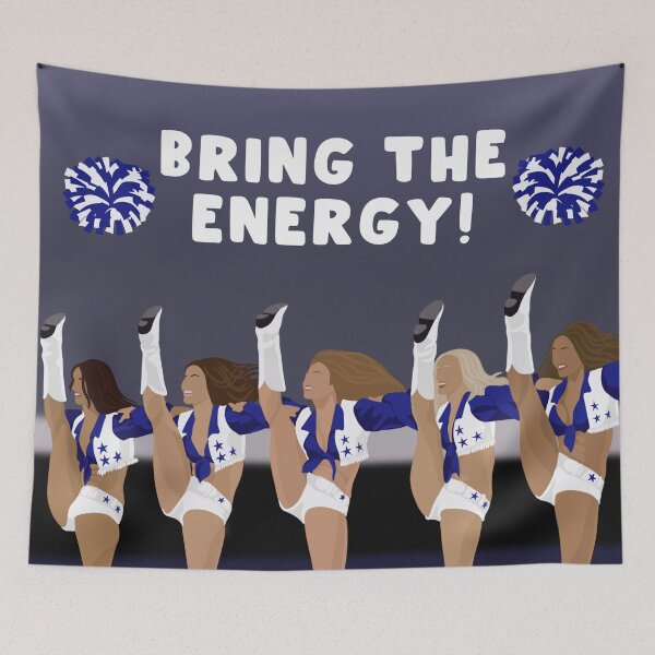 Artikelvorschau, Cheerleader – DCC-inspiriertes Design – Bringen Sie die Energie entworfen und verkauft von The Home Of Pink Peach.