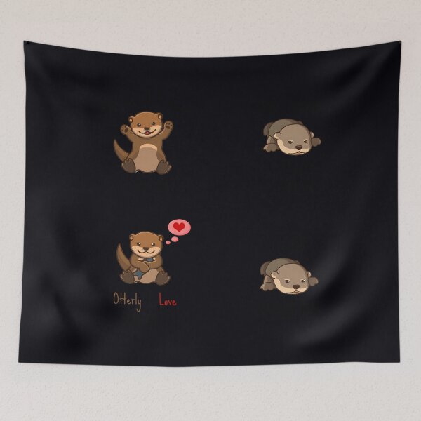 Item preview, Otter Puns Sticker designed and sold by fdjdtlkz5.
