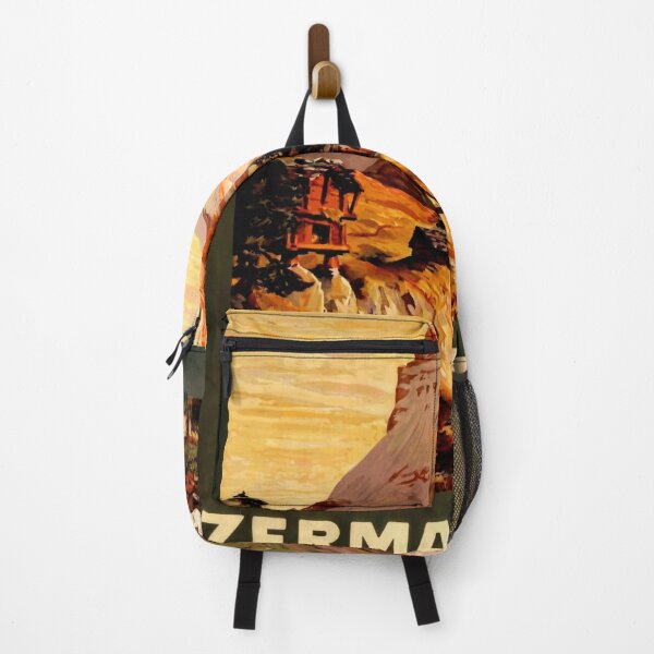 Item preview, Vintage Travel Poster | Zermatt Switzerland | Mont Cervin & Matterhorn | Sunrise Sunset Art | Swiss Alps Scenic Decor designed and sold by artofuniverse.