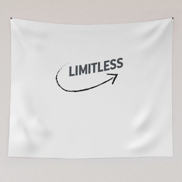 Item preview, Limitless – Inspirational Typography Design designed and sold by Happyfreedom.