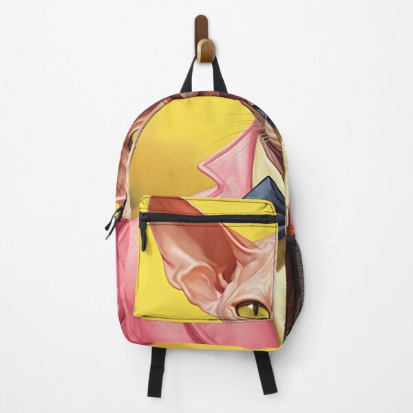 Item preview, Sphynx cat in a pink jacket and bow designed and sold by anytka.