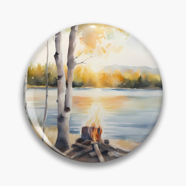 Item preview, Campfire by Autumn Lake designed and sold by CalmnessbyChoice.