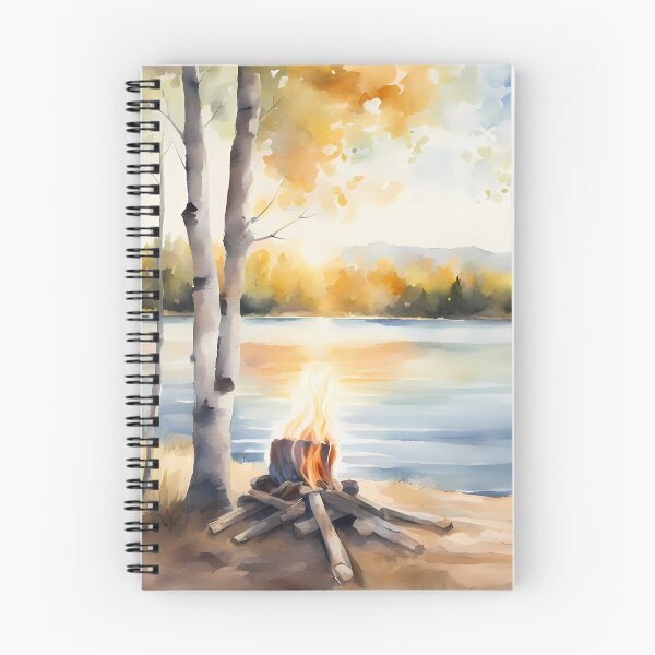 Item preview, Campfire by Autumn Lake designed and sold by CalmnessbyChoice.