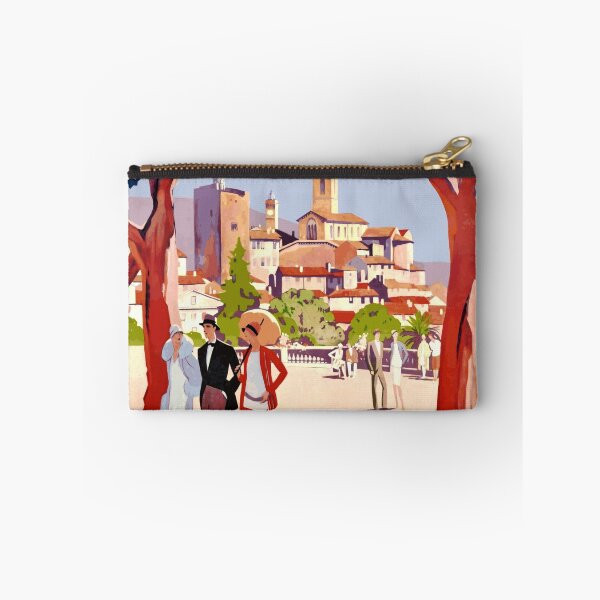 Item preview, Vintage Travel Art Deco Poster | Grasse France | City of Flowers & Perfumes | Roger Broders Print | French Riviera Wall Art designed and sold by artofuniverse.