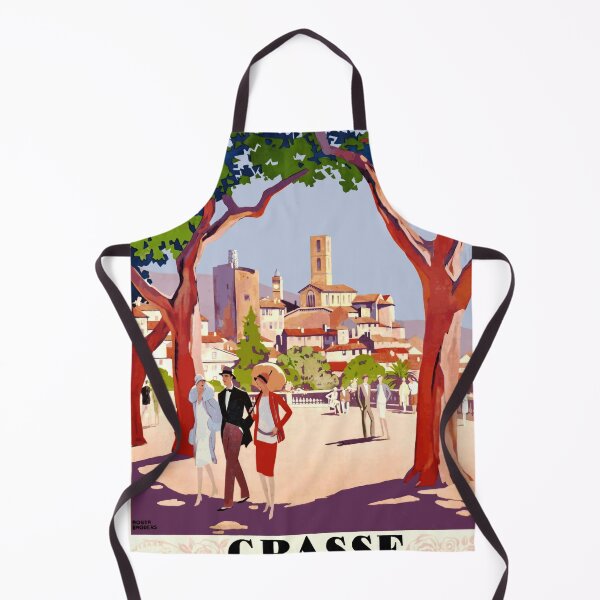 Item preview, Vintage Travel Art Deco Poster | Grasse France | City of Flowers & Perfumes | Roger Broders Print | French Riviera Wall Art designed and sold by artofuniverse.