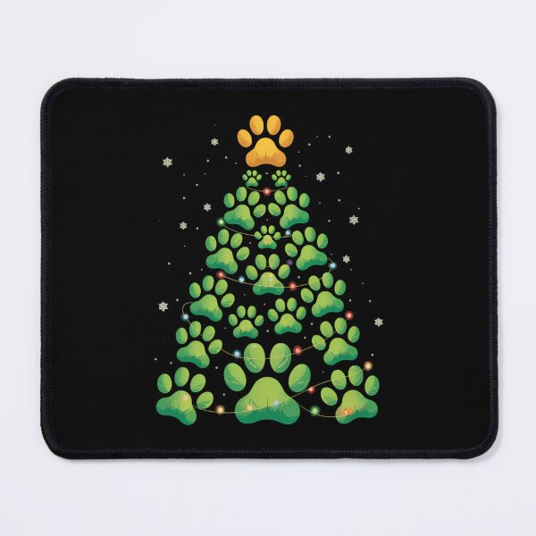 Item preview, Paw Merry Christmas Tree Dog or Cat Meow Xmas designed and sold by DeadlockCrew.