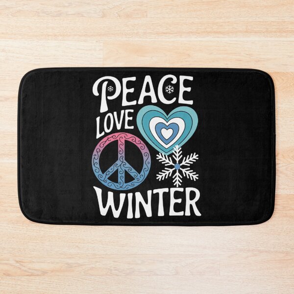 Item preview, Peace Love Winter Lovers Cute designed and sold by DeadlockCrew.