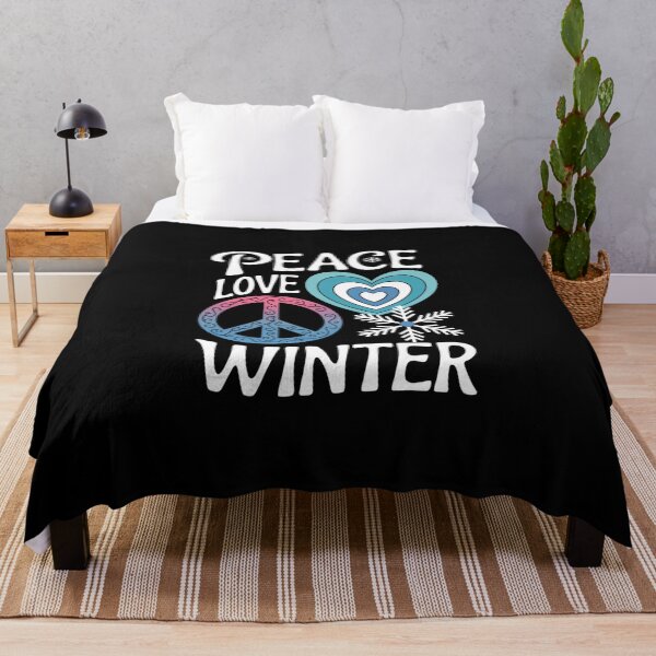 Item preview, Peace Love Winter Lovers Cute designed and sold by DeadlockCrew.