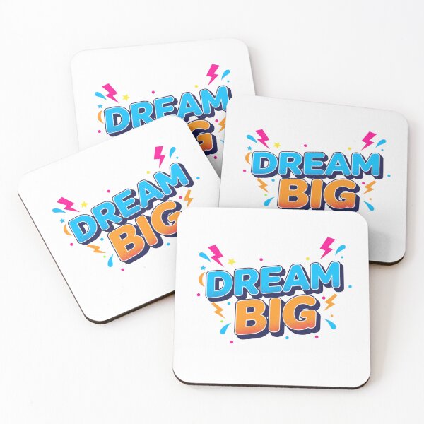 Item preview, Dream Big – Trendy Motivational Quote designed and sold by Happyfreedom.