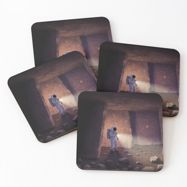 Item preview, Awakening of the Cosmos – Astronaut and the Eternal Map designed and sold by Whimsical Hug.