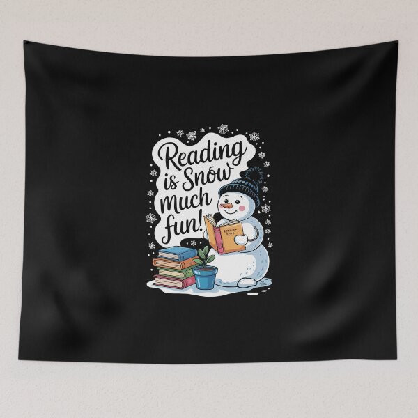 Item preview, Reading Winter Bookworm Loves Reading Book designed and sold by DeadlockCrew.
